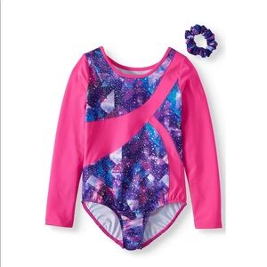 Danskin Now Girl's Gymnastics Long Sleeve Leotard
